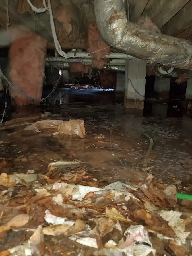 Crawl space flood assessment for Leak Detection & Repair in Amherst